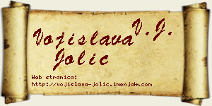Vojislava Jolić vizit kartica